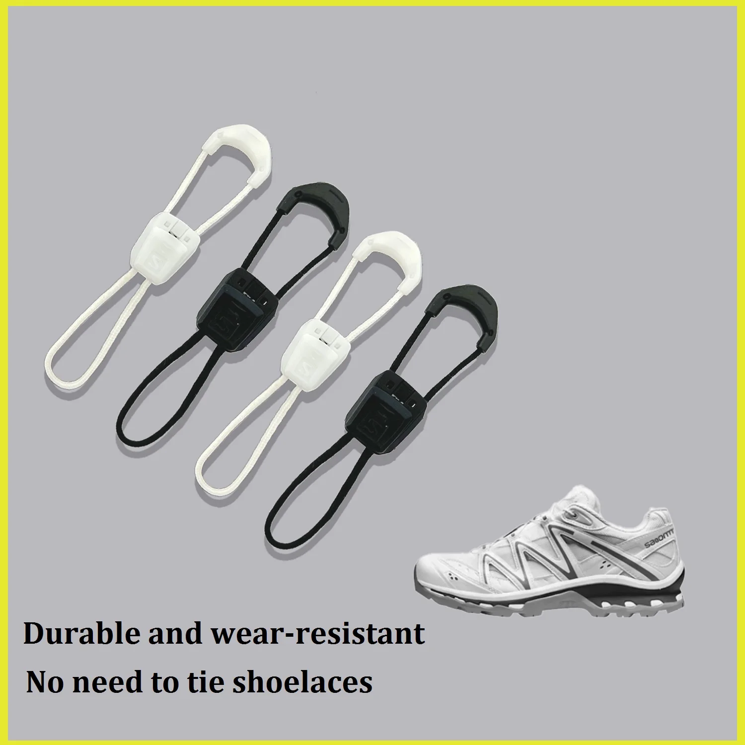 High Quality No tie Shoe laces Round Without ties Adult Kids Quality Running Sneakers Shoelaces Black White Shoes Accessories