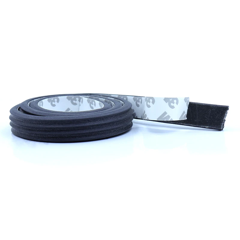 Customized self-adhesive silicone rubber sealing strip for doors and windows