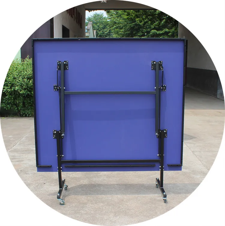 2%OFF!buy china wholesale cheap single folded table foldable indoor pingpong table tennis tables high quality