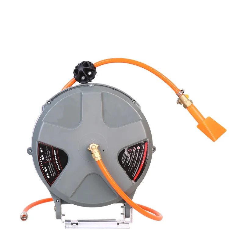 Extension cord flexible auto rewind foam hose reel