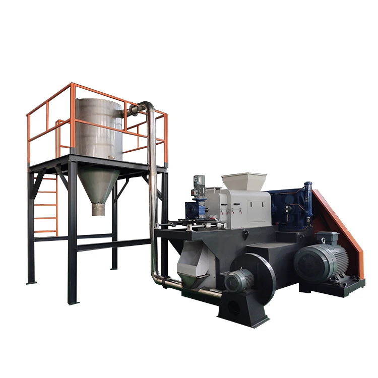 Waste PP PE Film Bag Recycling Plastic Granule/Pellet Squeezer Dryer Making/Squeezing/Dewatering/Pelletizing/Granulating Machine