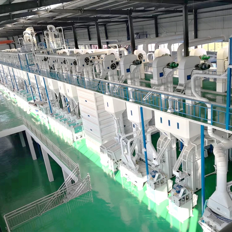 50 ton per day Rice Milling Machine Complete Rice Mill Plant Modern Automatic Rice Milling Equipment