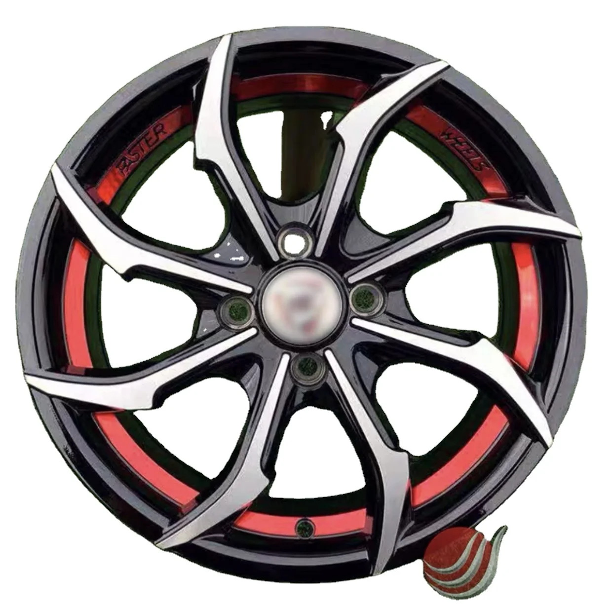 Alloy wheels 14X5.5 automobile rim, PCD4X100 alloy cast automobile car wheels