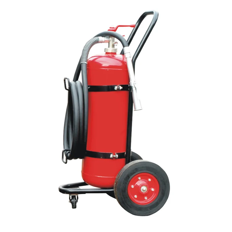 25kg 50kg trolley dcp fire extinguisher wheeled dry powder fire extinguishers