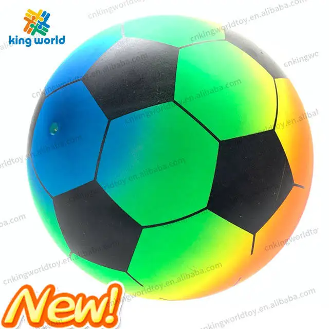 Распродажа игрушки для улицы Радужный спортивный игрушечный мяч 9 дюймов 22 см надувные игровые мячи детей американская футбольная игрушка