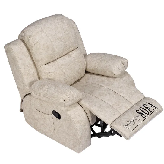 Best selling good quality comfortable soft home cinema furniture design leather electric manual grey for children recliner sofa