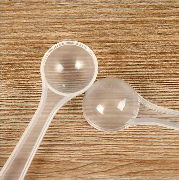 High quality Customized Food Grade1g salt control spoon powder spoon plastic PP dosage 2 ml scoop