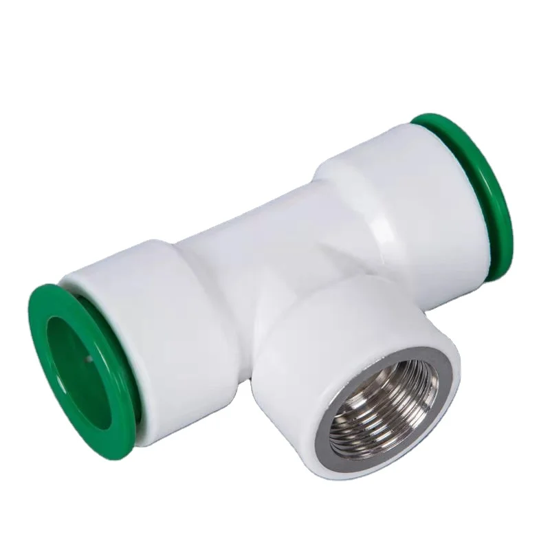 LJ-483 High Quality PPR Plumbing Material Pipe Fitting PPR Compression Tee