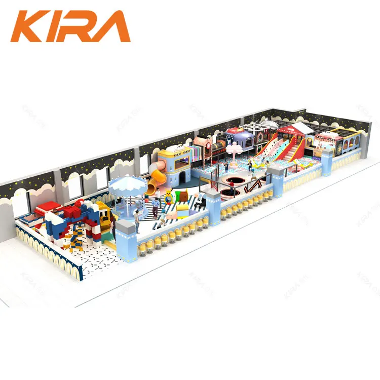 Commercial Use Playing Area Indoor Playground Macaron Theme For Kid Playground Indoor Mall