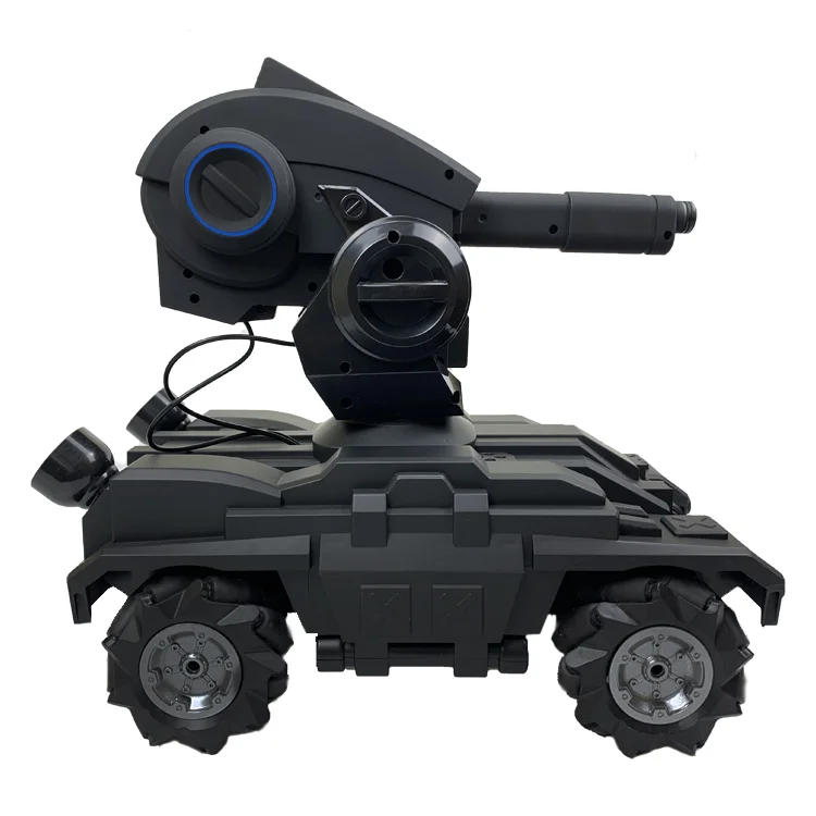2022 New arrival Tank Fight Water Bullet Launch 2.4G Remote Control Car 360 Degree Spin RC Car Toys For Kids