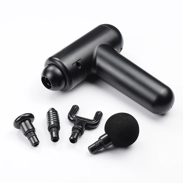 Handheld Deep Tissue Muscle Vibration Percussion Muscle Massage Gun New Design 6 Speed Body ABS Plastic Skg Mini Massage Gun