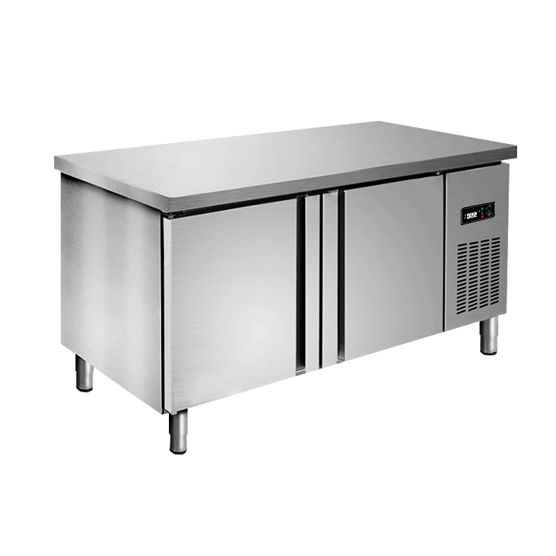 Worktop Table Double Door Refrigeration Equipment For Restaurants Kitchen Equipment Under Counter  Refrigeration