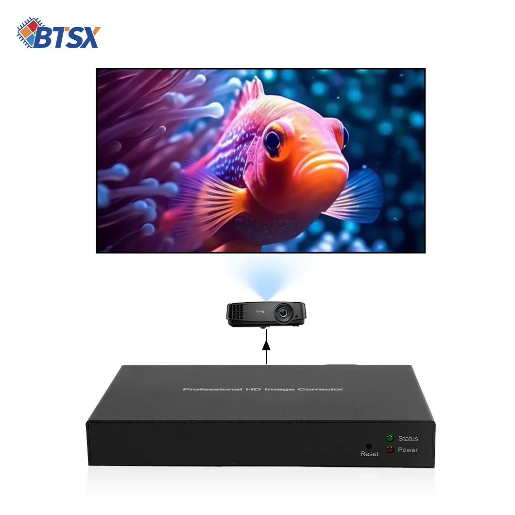 2K Display HDMI Video Wall Controller 1 In 1 Out Multi-Projection Fusion