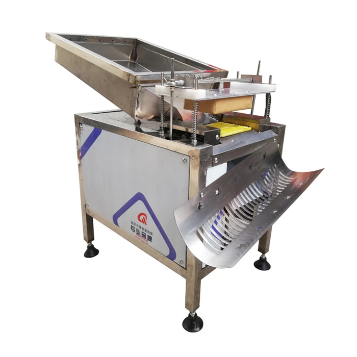 new design cooked quail eggs break peeling machine for Sale