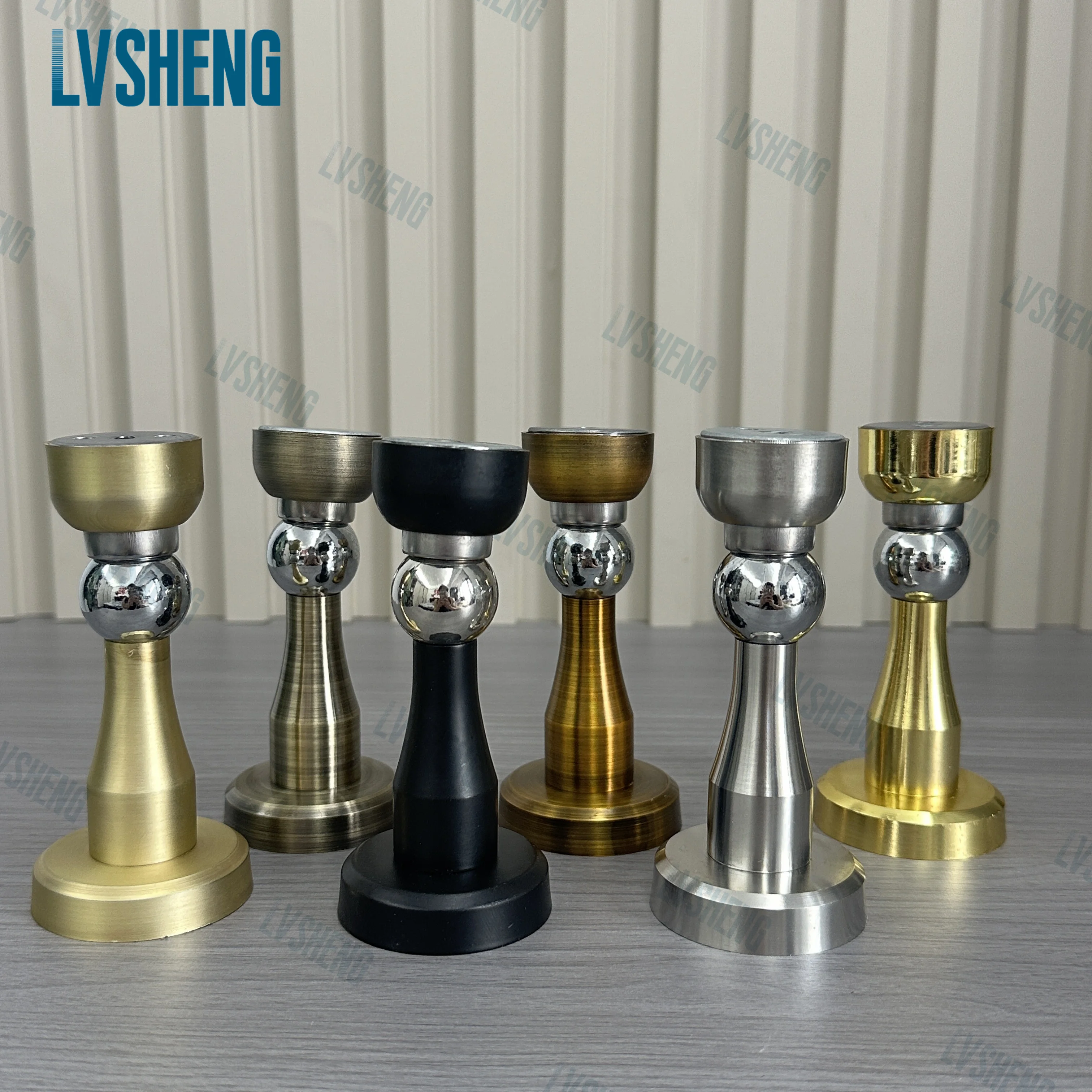 2025 Hot-sale products top grade stainless steel 201 door stopper Metal Wall mounted door stopper