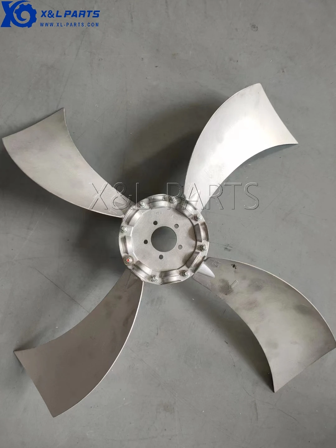 Factory advancedX&L customized construction machinery radiator fan blade for heavy construction machinery equipment, excavator,