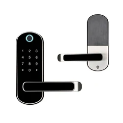 Good Quality Tuya TT Lock Mobile APP Wifi Smart Card Door Lock Remote Control Digital Fingerprint Door Hotel Lock