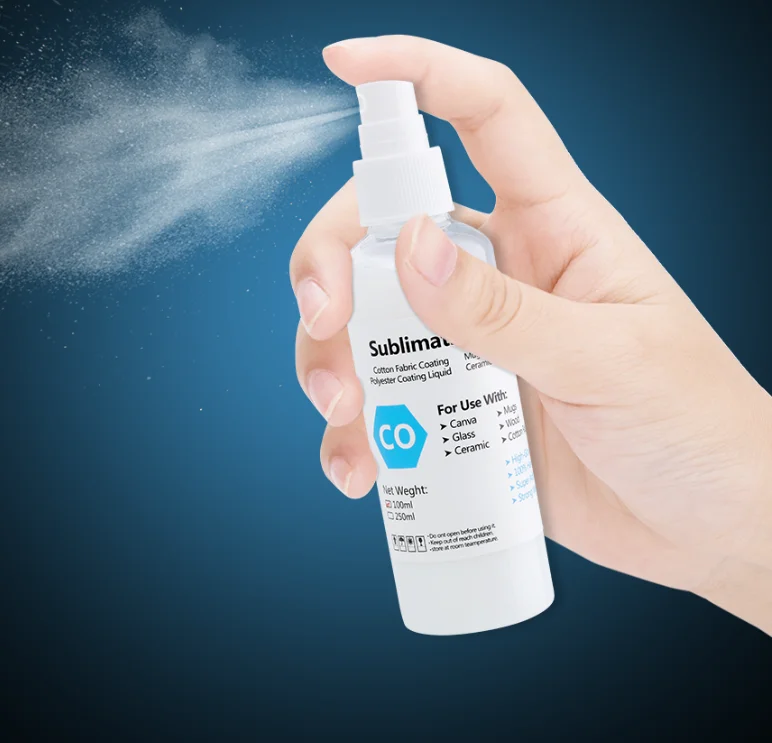 Unic High Quality Factory Price Direct Selling Sublimation Liquid Coating with Spray for Cotton Jean Canvas