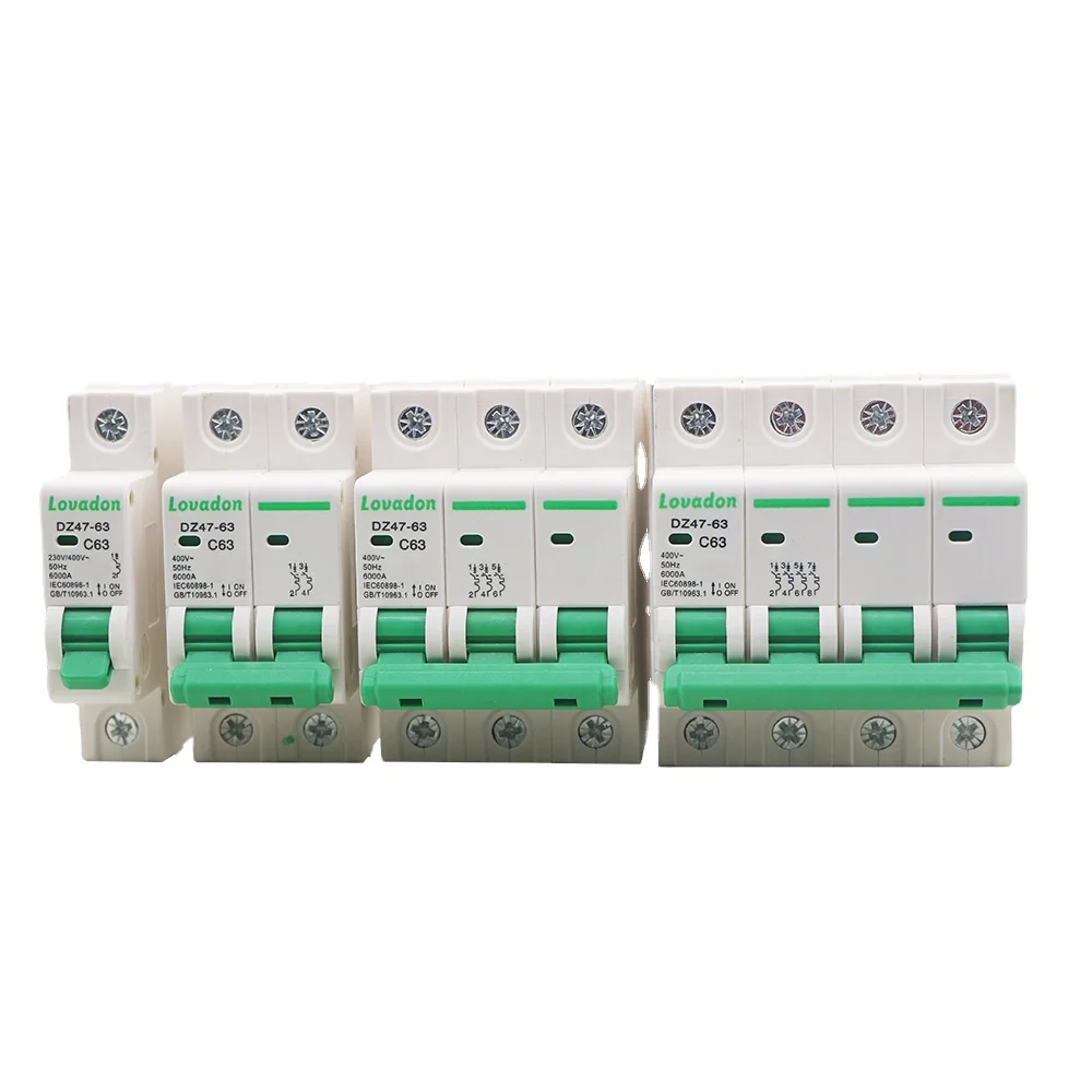 Smart Life Wifi 4p дистанционное управление Din-рейка модульный миниатюрный автоматический выключатель