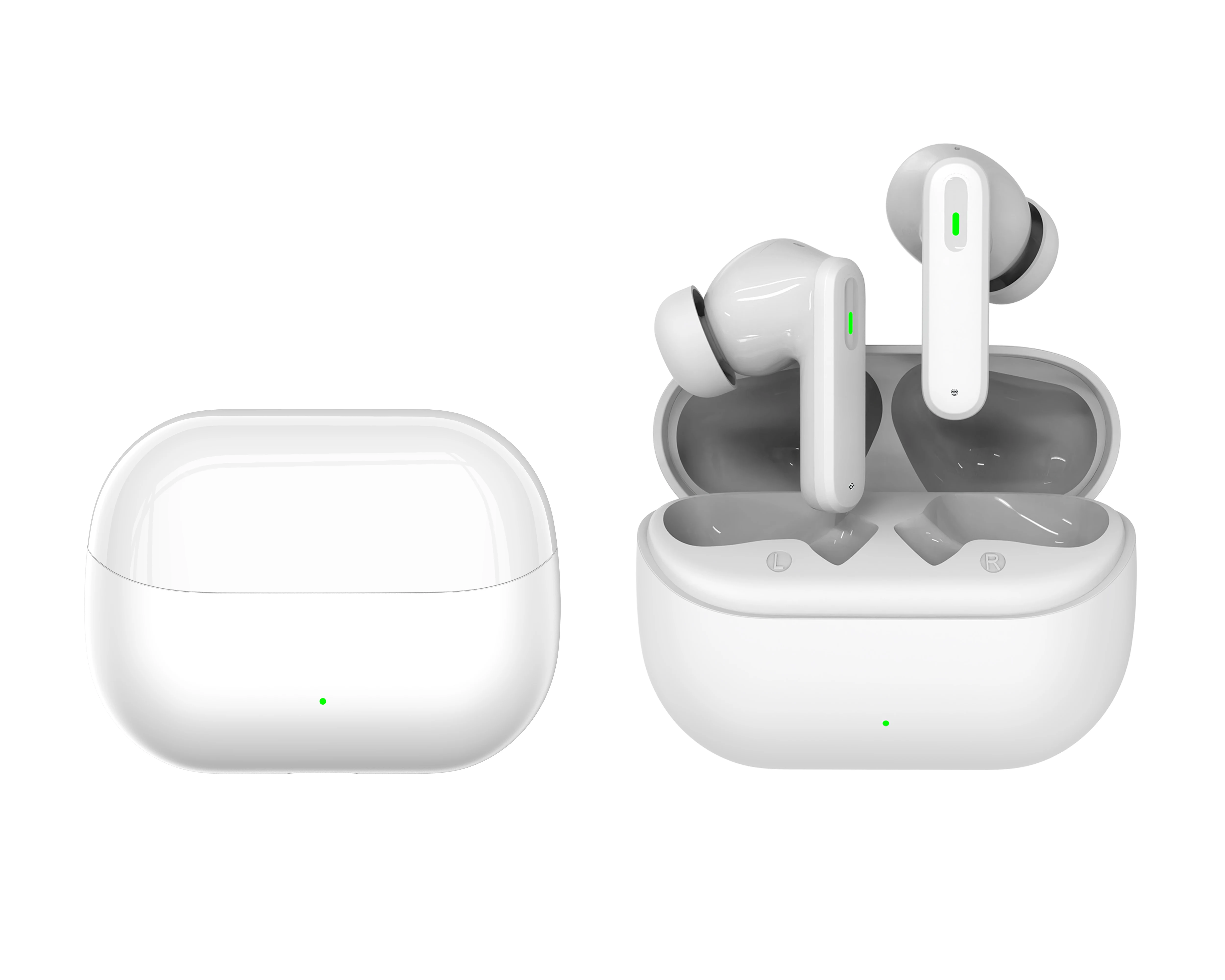 New Arrivals 2-in-1 TWS ANC ENC Bluetooth Headset Wireless Earbuds with LED Power Bank AAC Codecs Trending Gaming Products