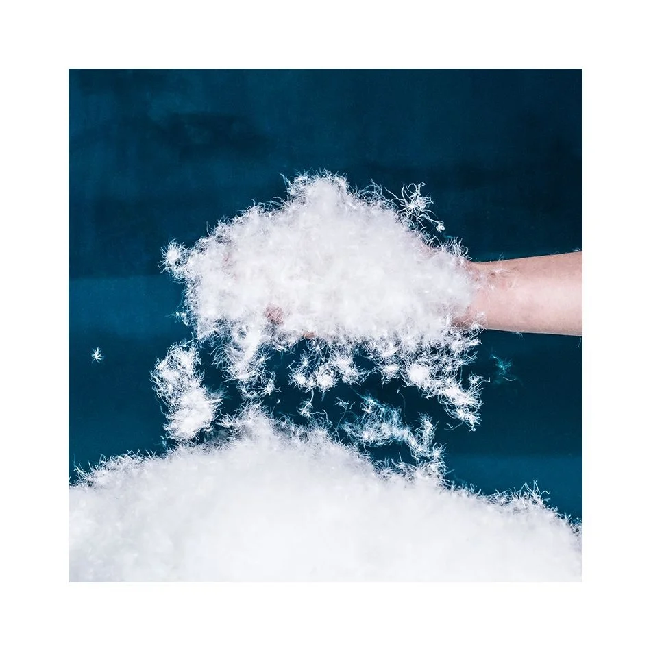 
Manufacturer Wholesale Down Jacket Filling Material Washed Pure White Goose Down 85% with Fill Power 650+ 