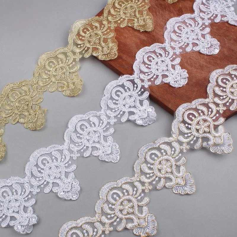 Lace clothing, home textile accessories, European style golden pineapple