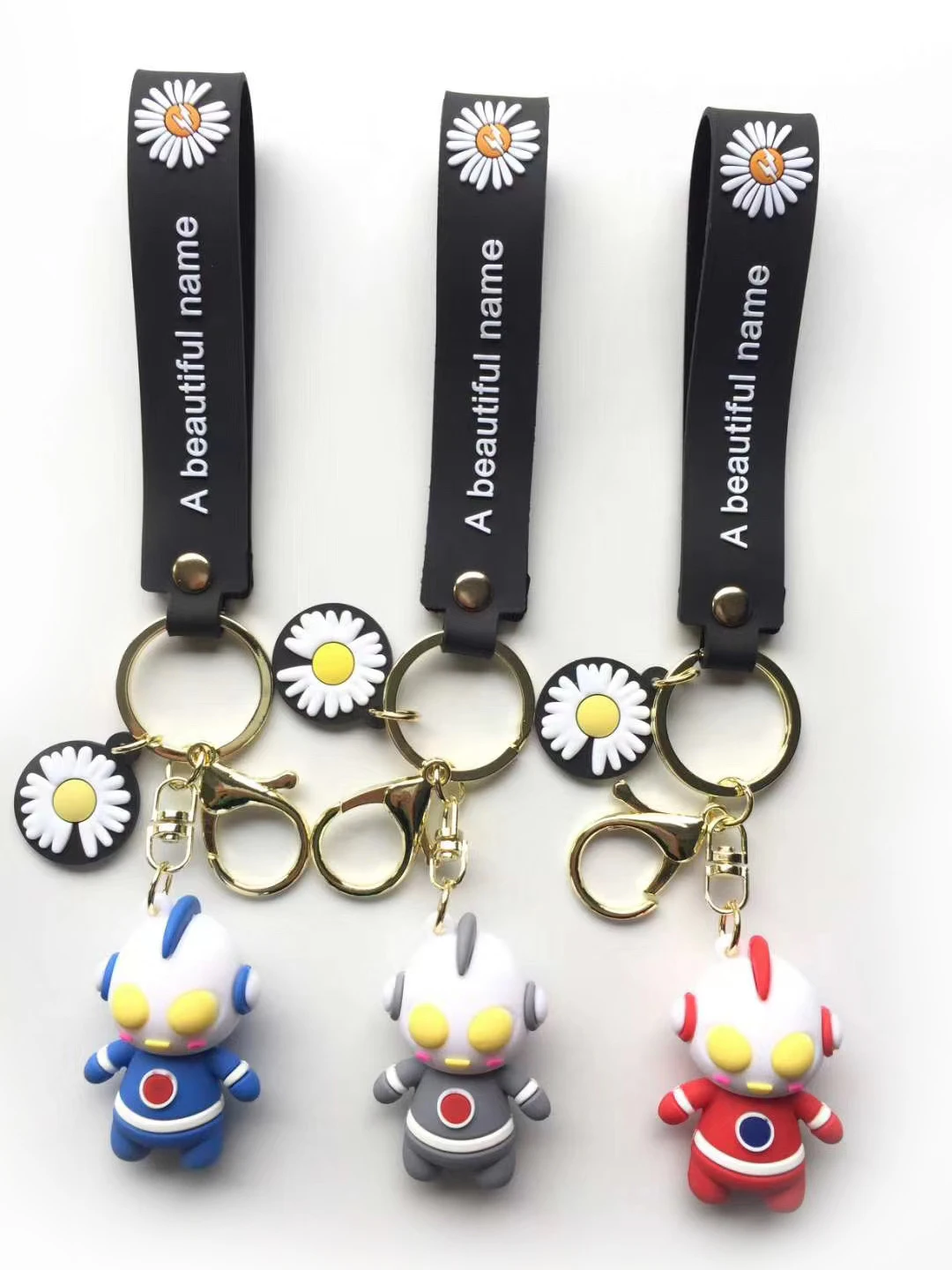 JOJO Amazon Hot Sale Fashion Custom Plastic Blue Fatty Doraemon Kid Carabiner Keychain from Vietnam
