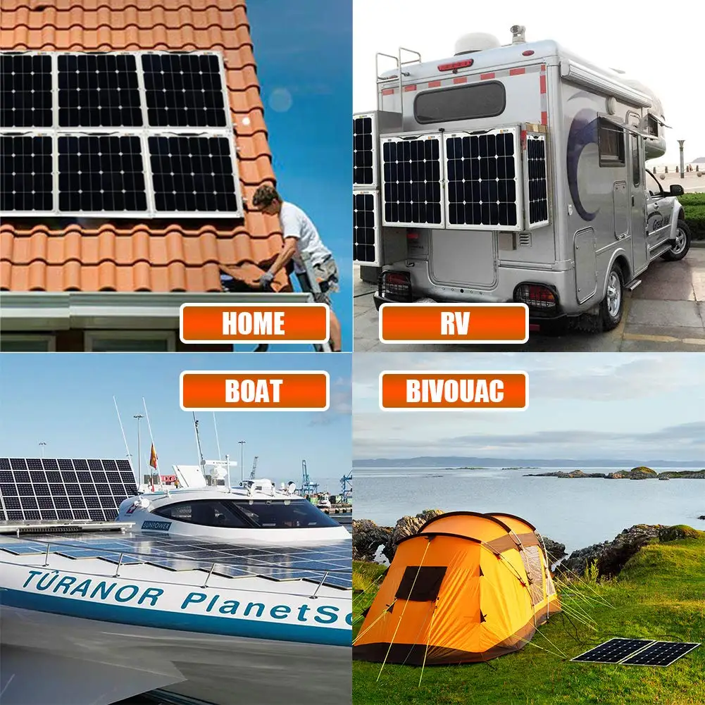 Заводская розетка 50 Вт sunpower Водонепроницаемая полугибкая солнечная панель с оптовой ценой