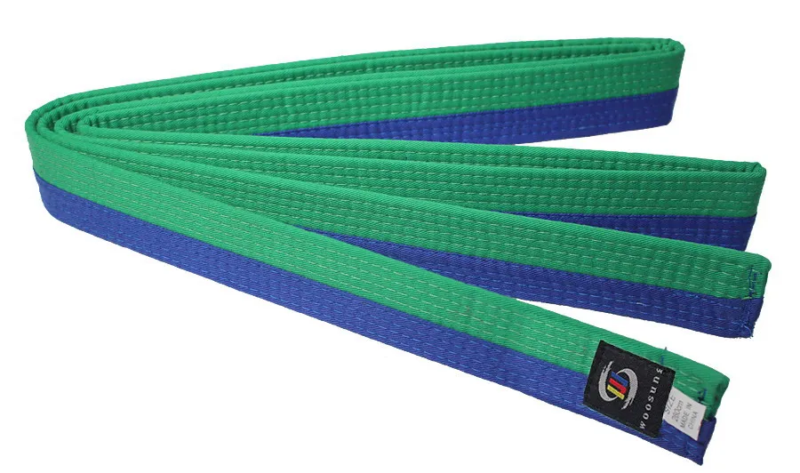 Taekwondo/Karate Belt/ Martial Arts Belts white+yellow color