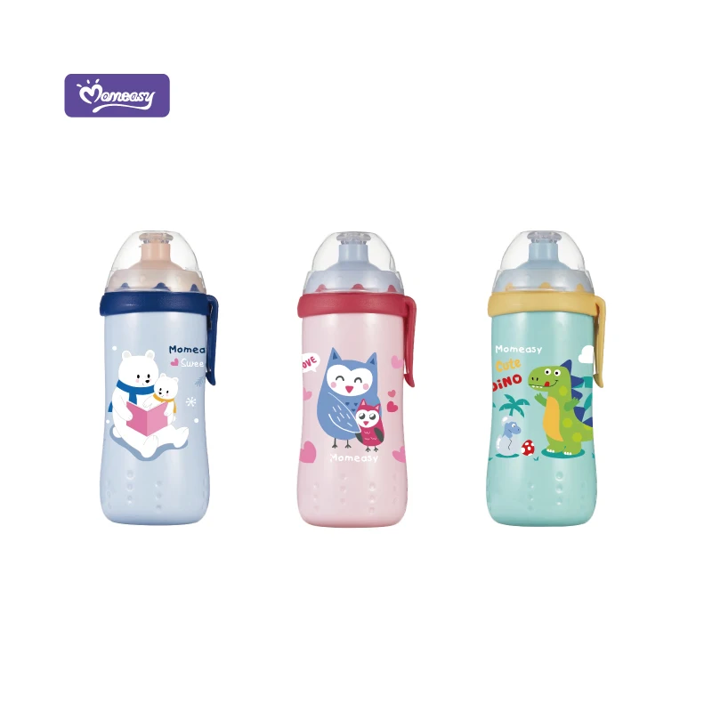 Momeasy BPA Free Baby Training Cup Water bottle Factory Directly Supply MOQ 1 Carton