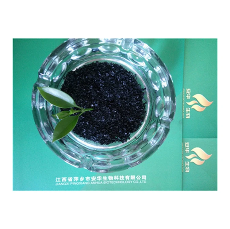 
Factory Sale Various Widely Used Agricultural Industry Black Sodium Humate Flake 
