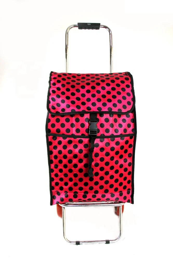 New style trolley lightweight with big wheels custom foldable shopping  bag