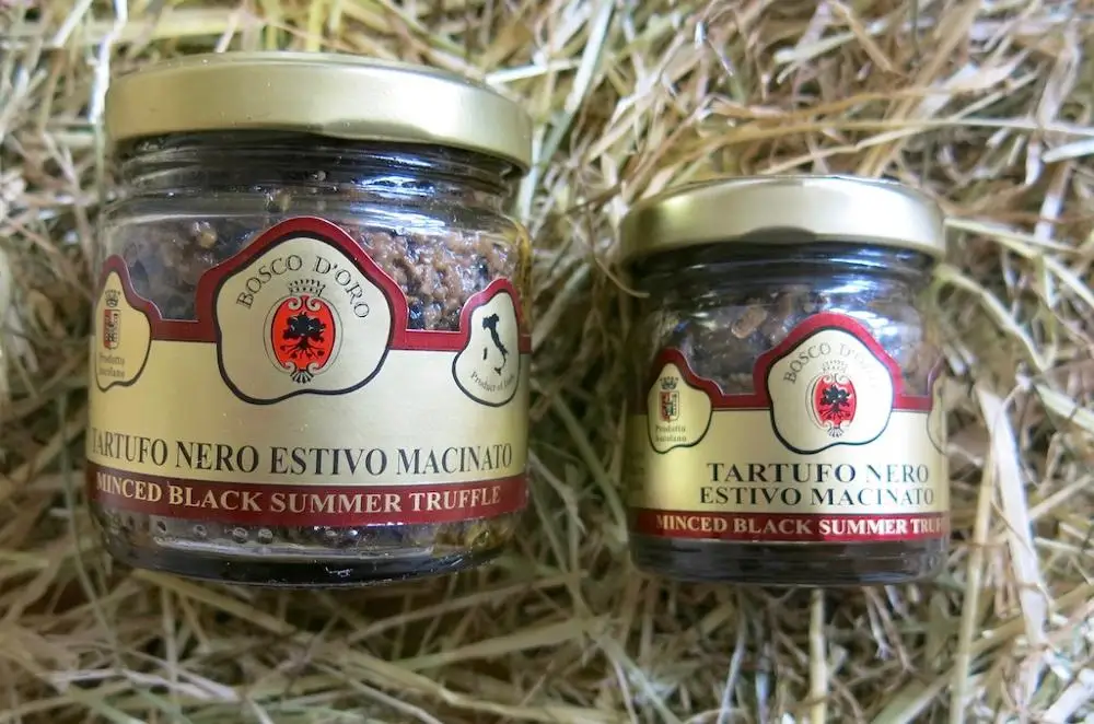 Italian Black Summer Truffles Minced