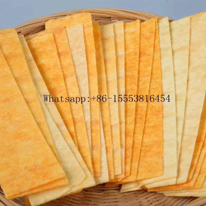 Mega Long chips production line/Long and thin potato chips production line/Fried potato flakes chips machinery Jinan DG