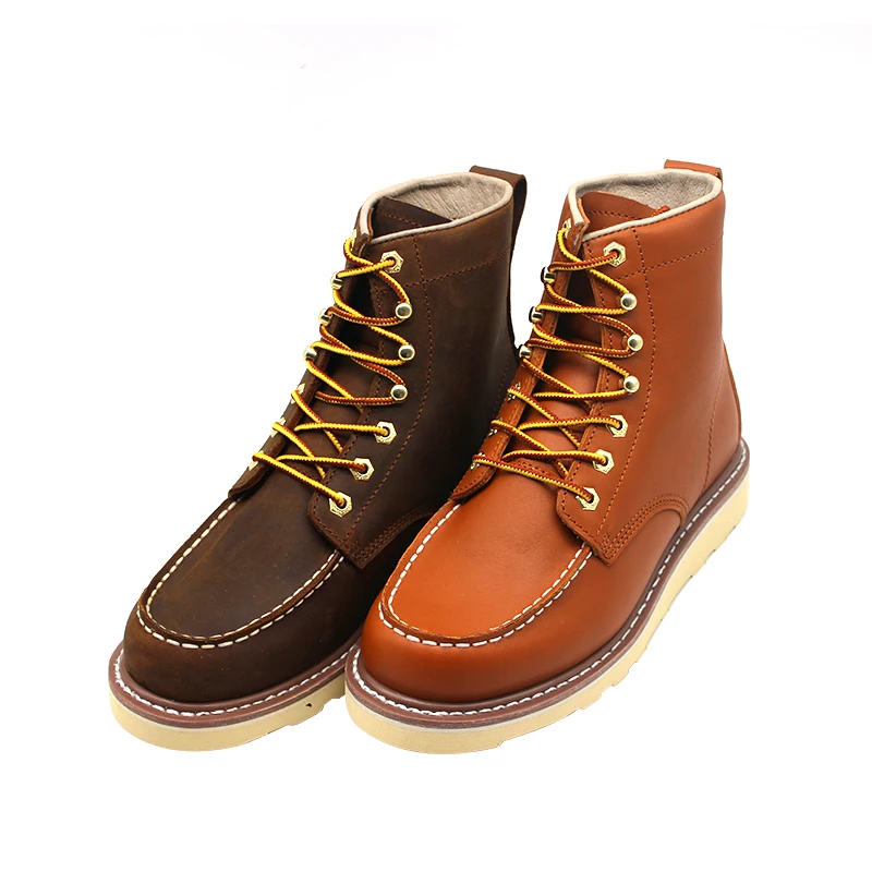 Custom color leather Best selling martin safety boots men