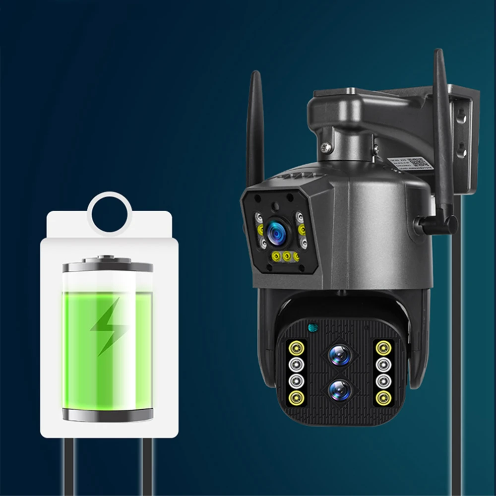 2023 newest  IP56 1080p Lens 3.6MM/12MM tenfold focal length led camera with sensor for monitoring home /