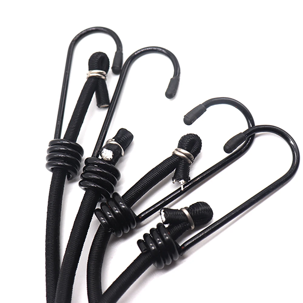 4mm 6mm 8mm 10mm 12mm Elastic Bungee Cord Loop with Ball Stopper for Tarps Tie Down  Canopy Lashing,tent with Bungee Beads