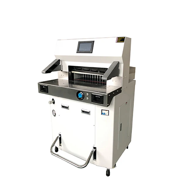 Y5208 Custom Factory Price Electric Automatic Hydraulic Guillotine Paper Cutter Guillotine With Program System A4 Die