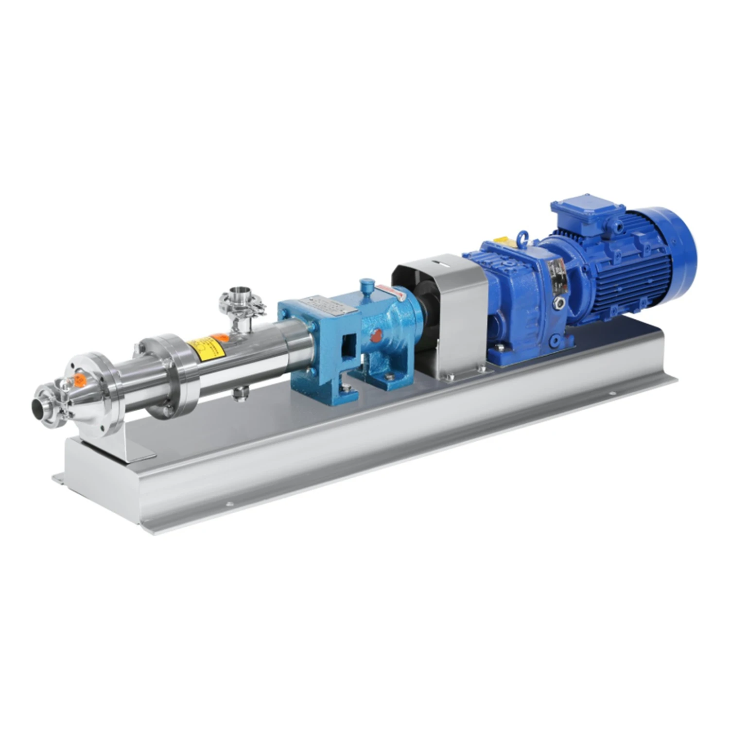 KEDUN Custom high quality single Sanitary Single Screw Pump fruit jam with good self-priming ability