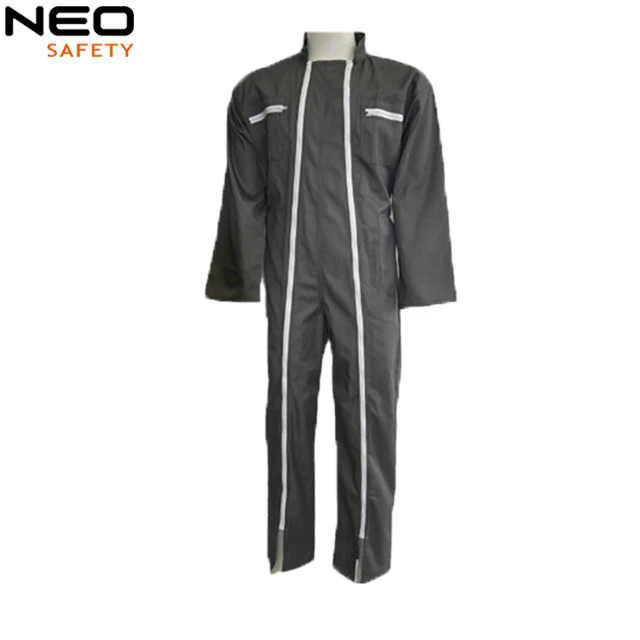 High Quality Lightweight Fire Resistant Coveralls 100% Cotton proban fabric Workwear for Firemen Adults