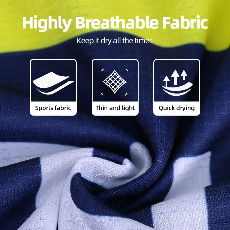 Custom Logo Sports Uniforms Men Full Sets  Football Kit Uniforms  Shirt Soccer Jersey Sublimation Team Football Jersey