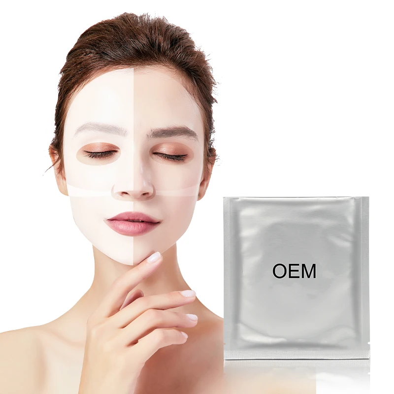 Crystal Mask Facial Skin Absorbing Clear  Water Soluble Collagen Film Mask Crystal Mask