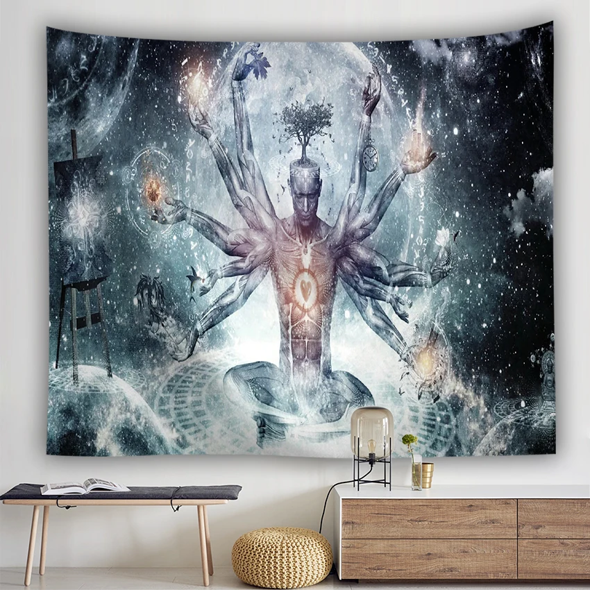 Beach Towel poster the star signs of the zodiac vintage  tapestry hanging curtain spread covers cloth blanket tapestry