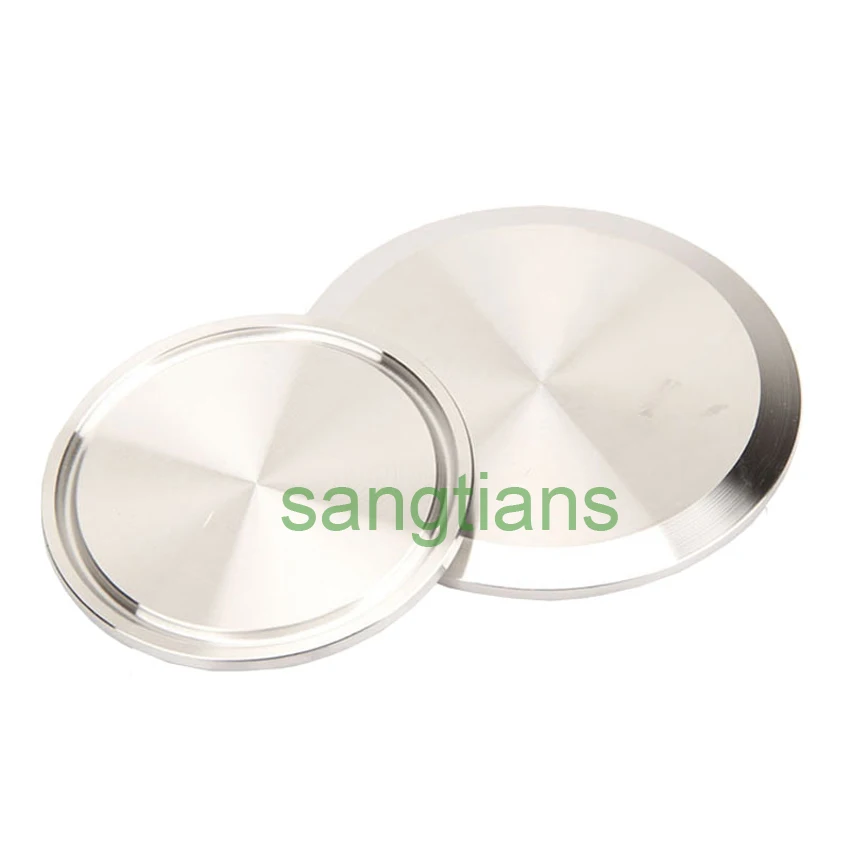 Food Grade sanitary end cover stainless steel blind cover/blank cover
