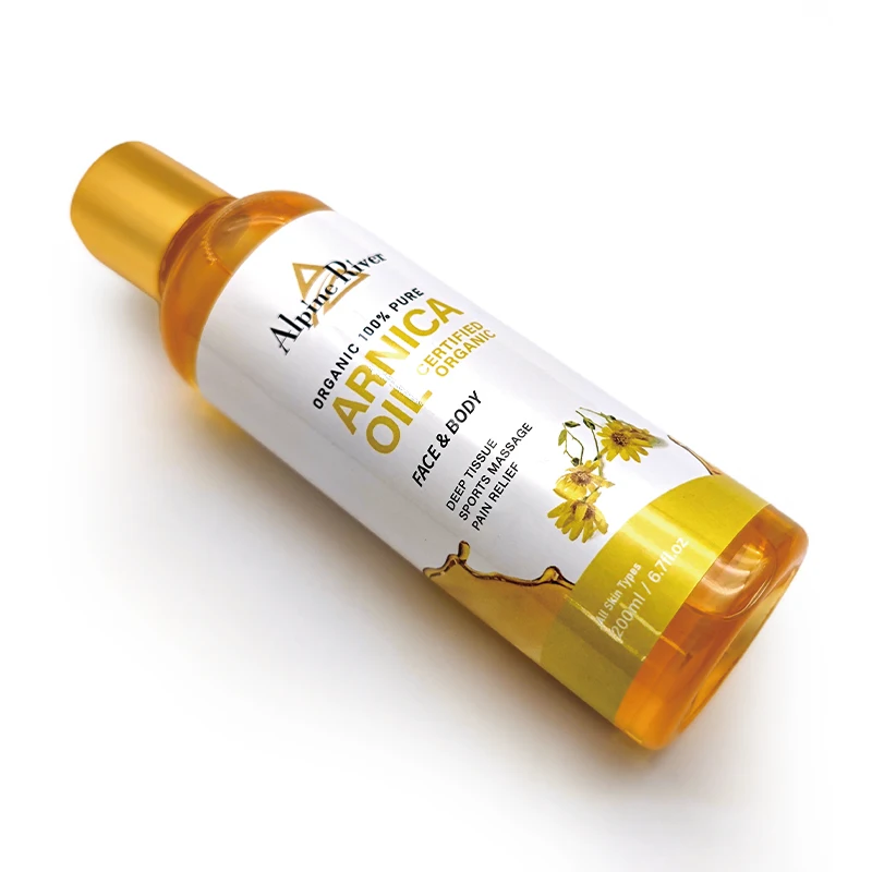 Oem100% Natural Organic Mountain Body Health Care Products Can Effectively Eliminate Congestion And Swelling Arnica Massage Oil