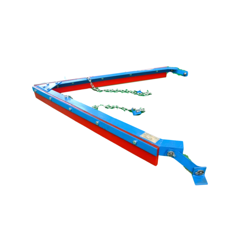 primary belt scraper for conveyor head pulley