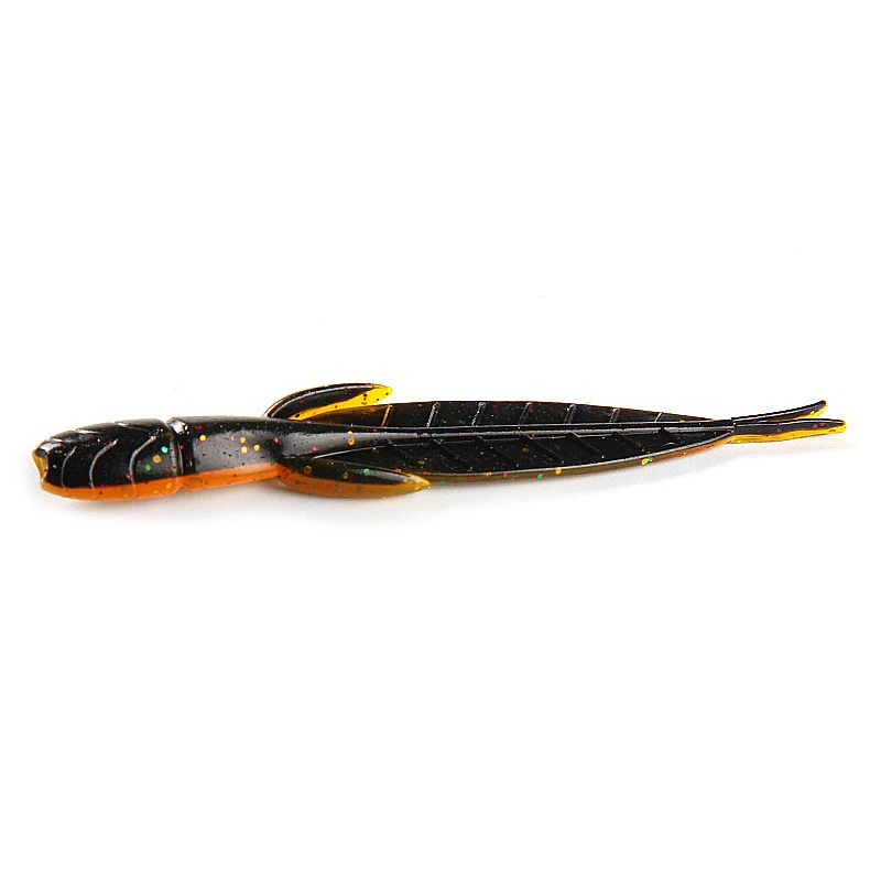 Supercontinent Hot Fishing Lure 78mm 20pcs bag C-4 Leech Lure Bait Larva Soft Bait