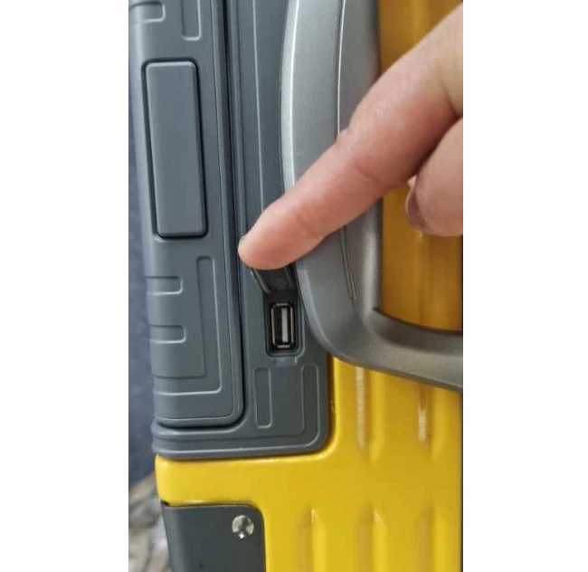 
Customized PC hard New Mold Trolley Case hard shell Cabin travel suitcase luggage set trolley Bag Aluminum Frame Luggage 