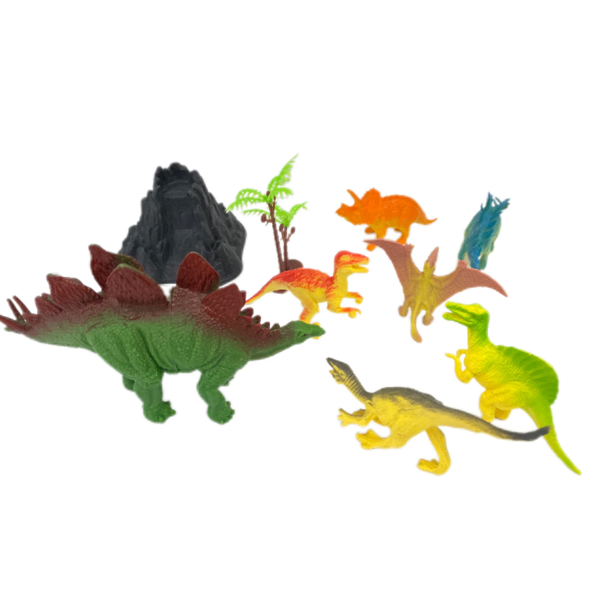 Wholesale Hot Selling Mini Dinosaur Model Toys 13 Plastic Dinosaur World Animals Game Simulation Set Gift Theme Park For Kids