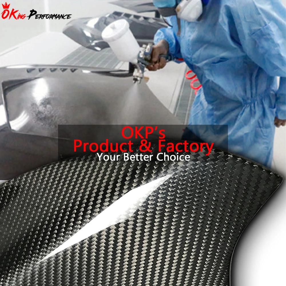 Pro Prepreg Dry Carbon Fiber Trunk Wing For BMW G87 M2 G42 Rear Spoiler